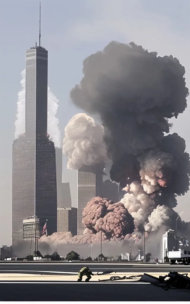 911,911事件21周年,ai,AI绘画