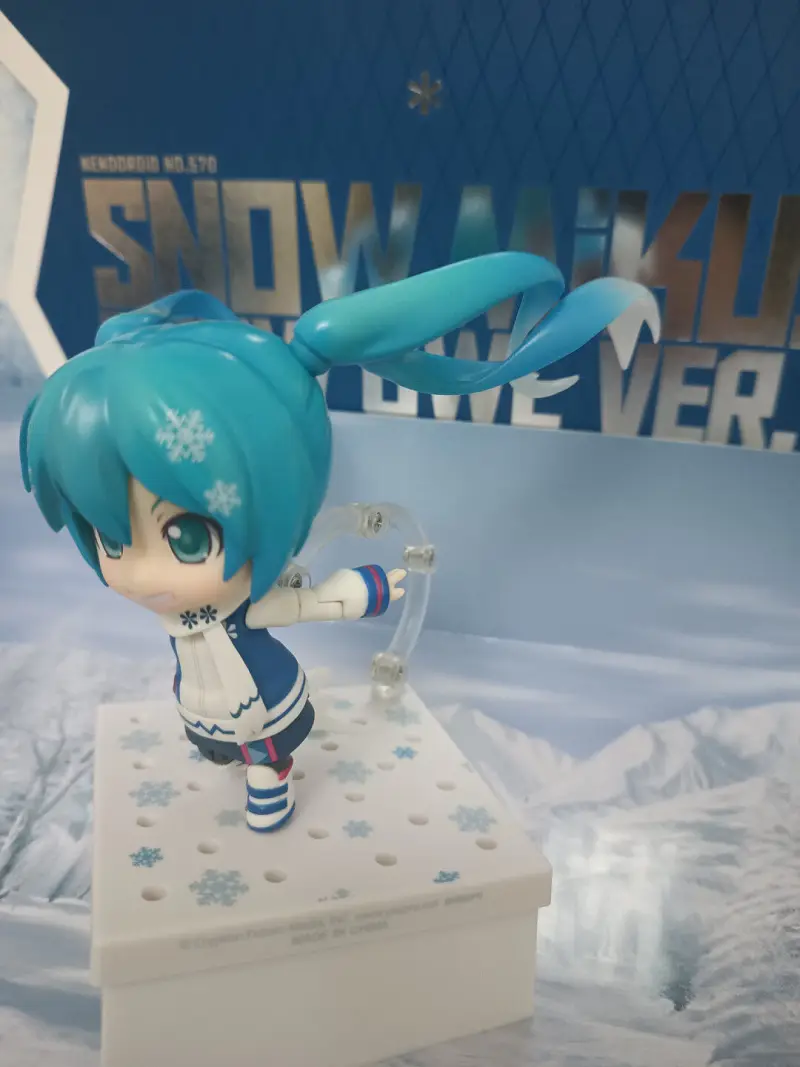 闲聊茶馆,初音未来,雪未来,粘土人