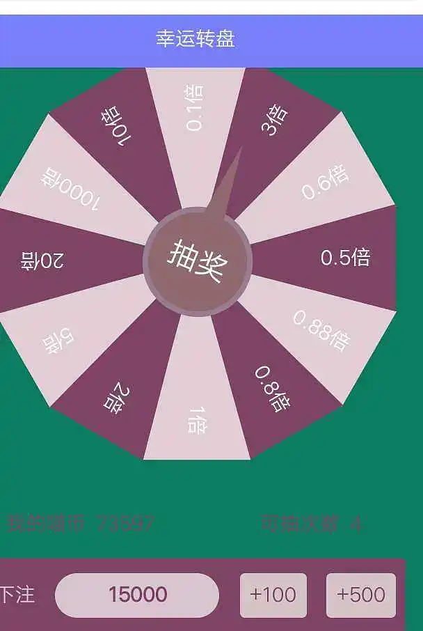 闲聊茶馆,转盘