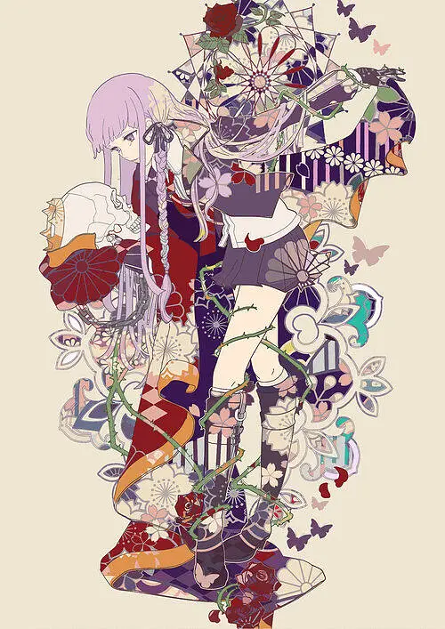 M站美图,美图,弹丸论破,美图搬运