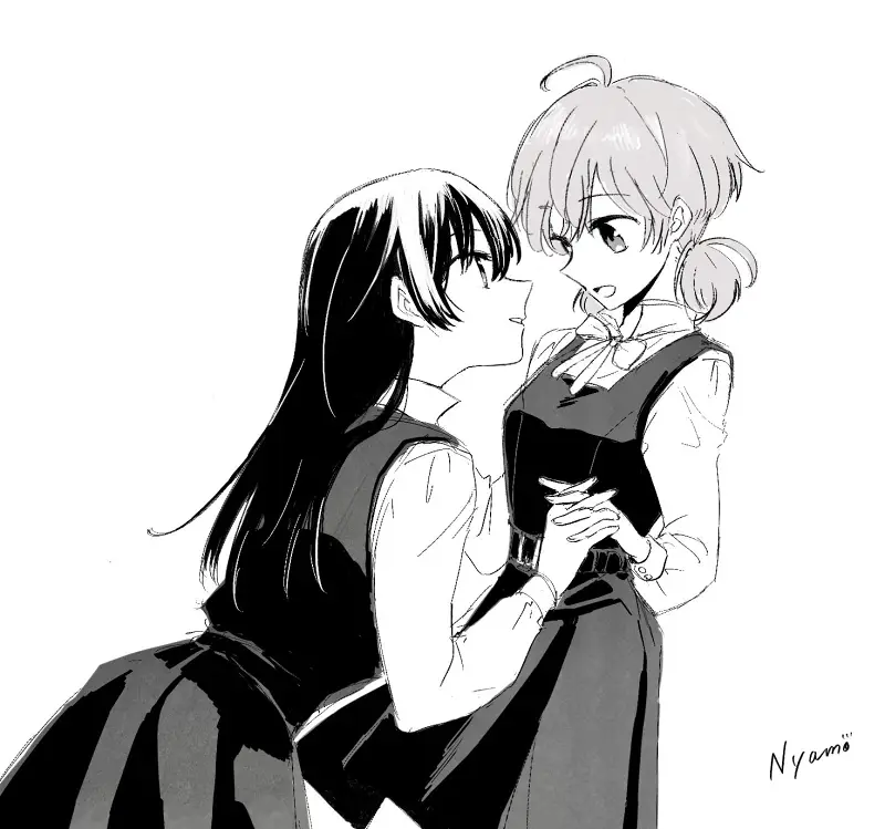 终将成为你,やがて君になる,小糸侑,七海灯子,佐伯沙弥香,百合,动漫壁纸,动漫美图,美图,壁纸,绘画,插画,PIXIV,画师推荐,二次元美图,二次元壁纸