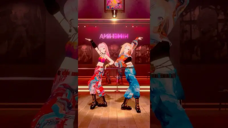 盛れ！ミ・アモーレ歌って踊ってみた🌹足、上がってます！ #HIMEHINA #ヒメヒナ #Dance