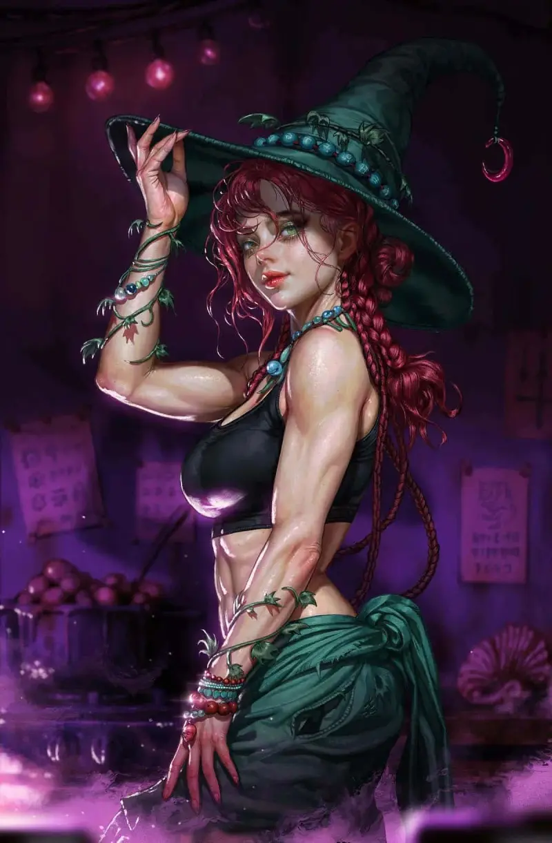 DC,DC漫画,美漫,超级英雄,毒藤女,美图,壁纸,绘画,插画,哥谭