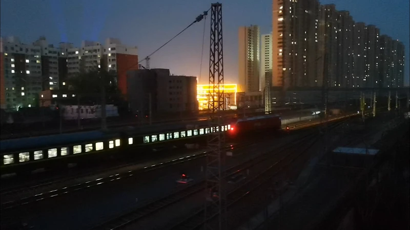 K589次 北京西-重庆 焦作站发车