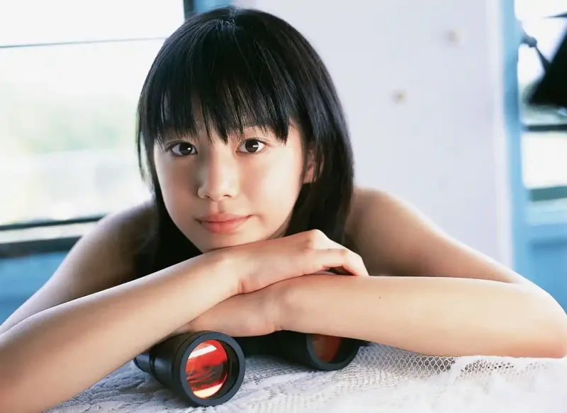 夏帆,美图,女神,写真,童年