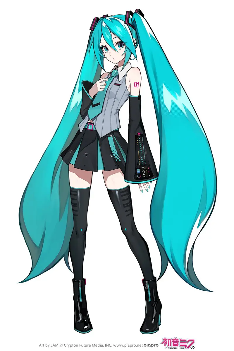 “初音未来V6 声库”立绘形象公开！