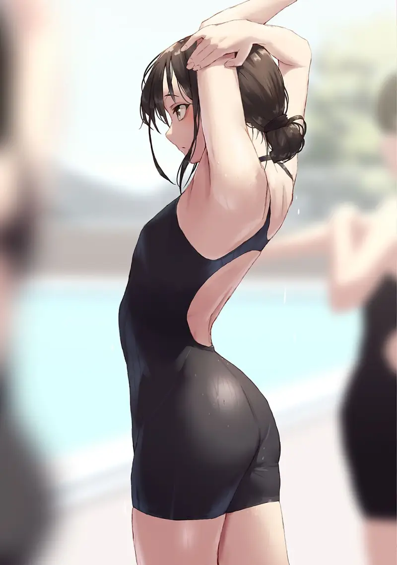 同人志,泳衣,运动少女,jonsun
