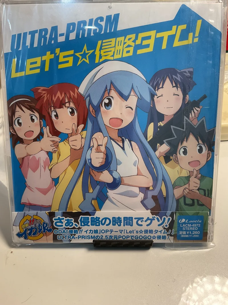 侵略乌贼娘,TV动画,动画周边,DVD,CD,动画光碟