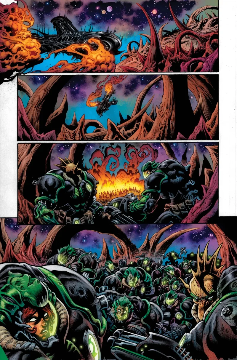 DC,DC漫画,美漫,漫画,动漫,绿灯侠,超级英雄,绿灯军团,绘画,ACG