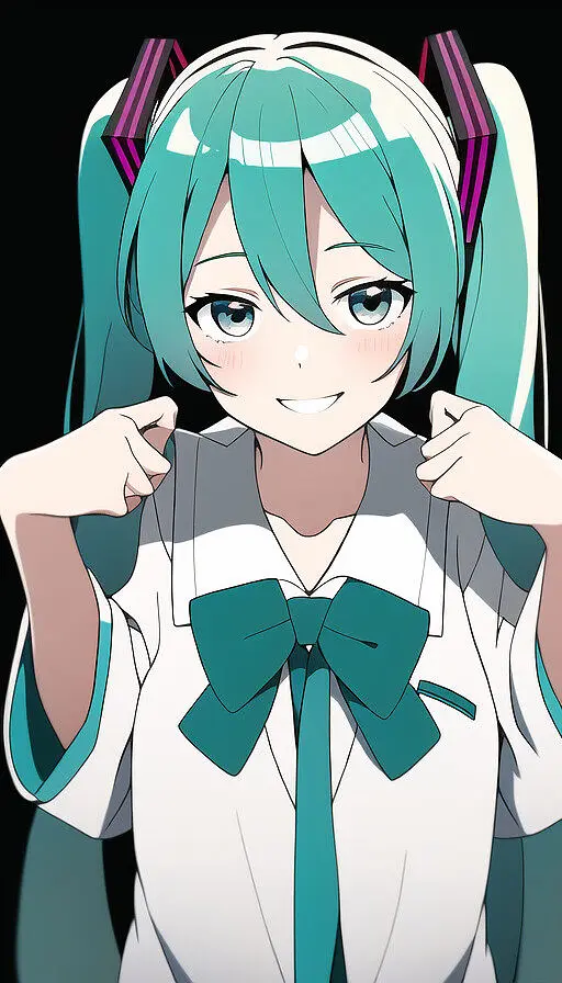 M站美图,初音未来,VOCALOID,NOVELAI