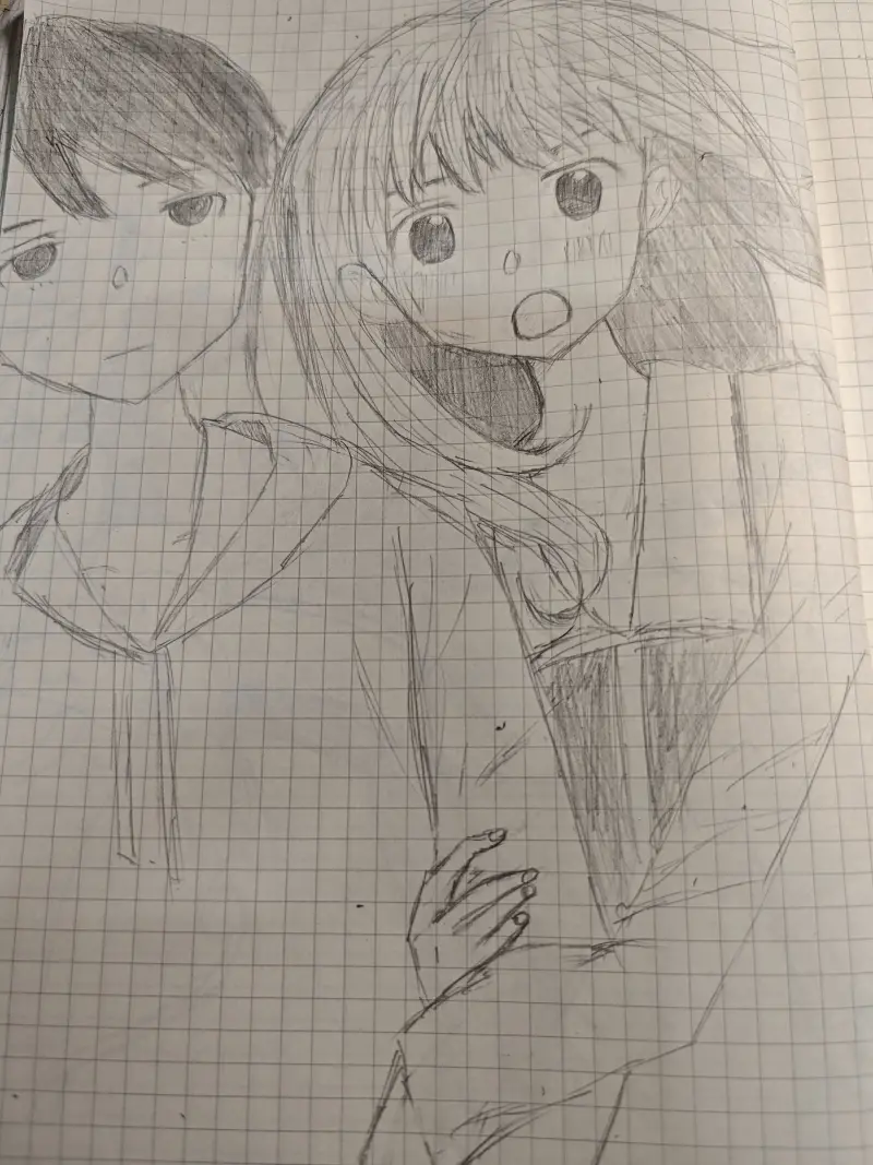 好久没画了，结果画崩了