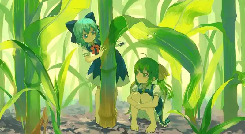 大妖精和⑨
