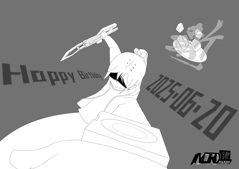 绘画创作,生日,原创插画