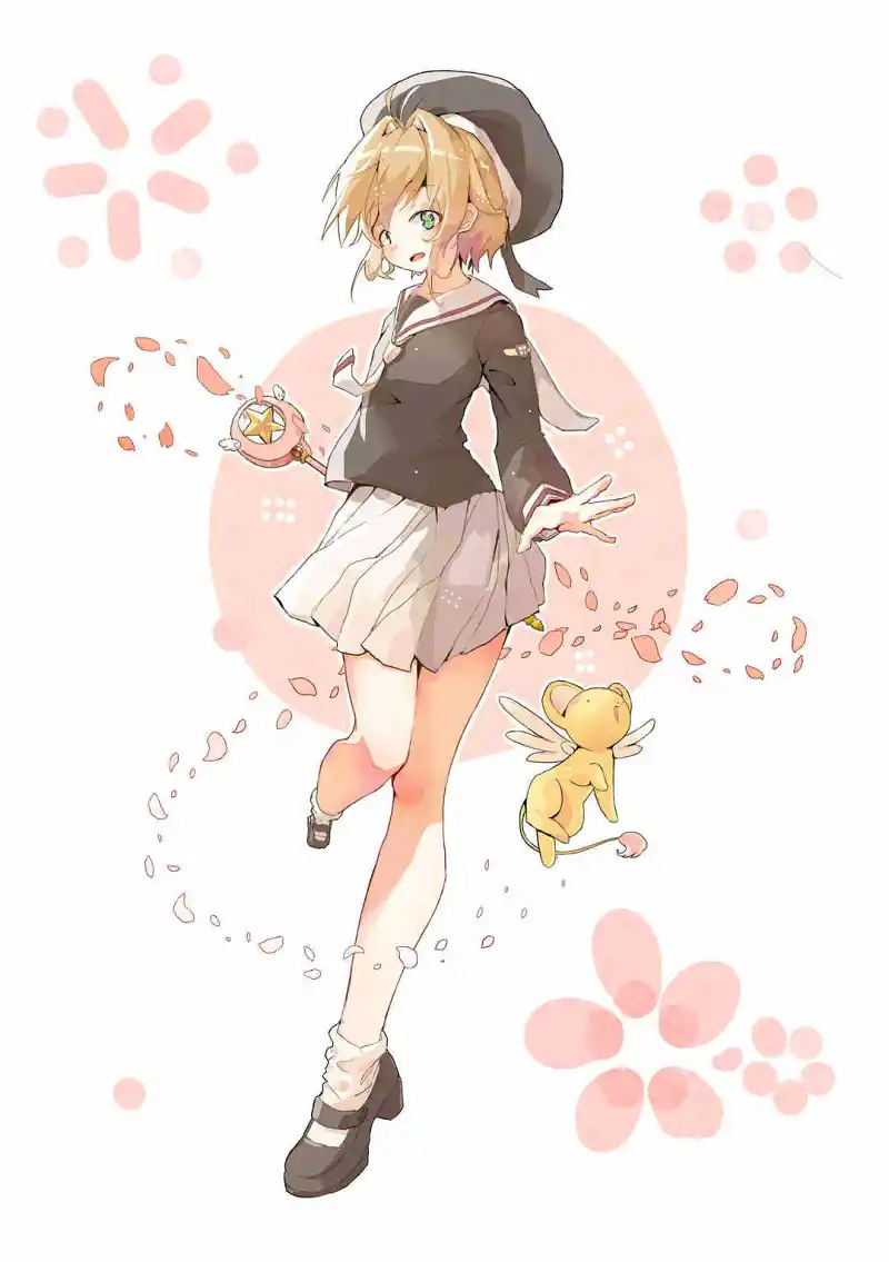 绘画创作,绘画,魔卡少女樱