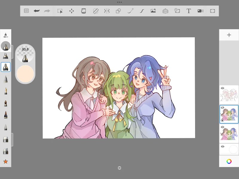 死月妖花,五岛绘梨奈,新村春花,古郡夏美