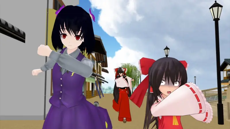 【东方MMD/中文内嵌】 #15 被诅咒的巫女 中篇
