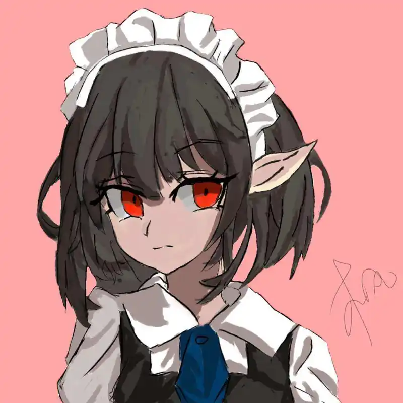 【板绘】女仆