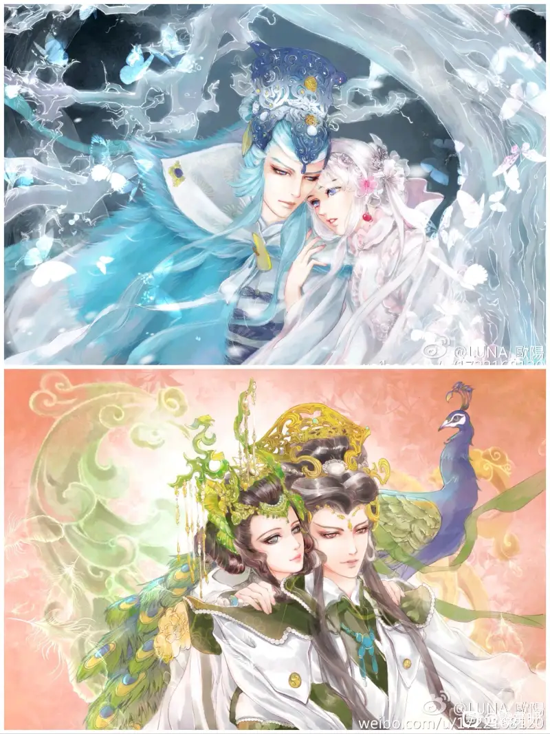 同人,布袋戏,绘画创作