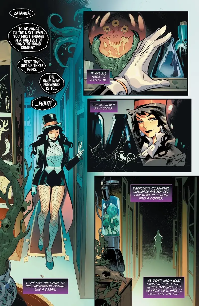DC,DC漫画,美漫,漫画,动漫,ACG,超级英雄,扎坦娜,小丑女,哈莉奎茵