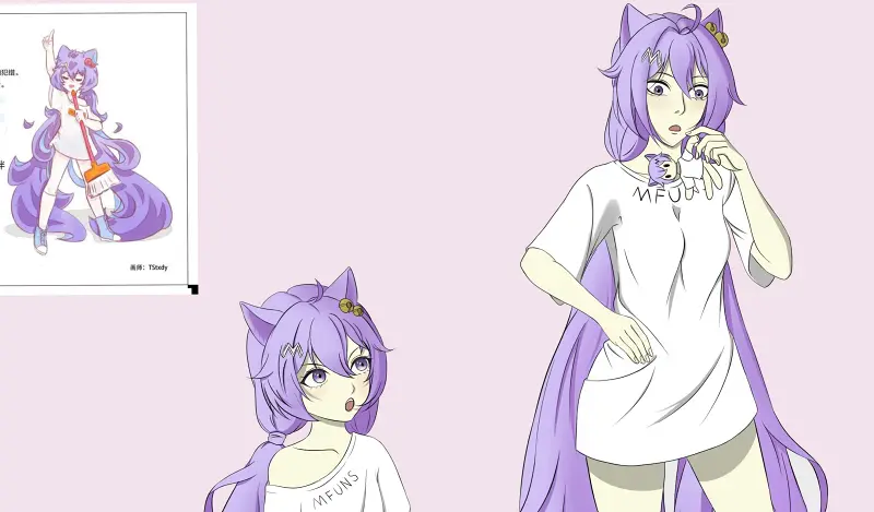 画个站娘