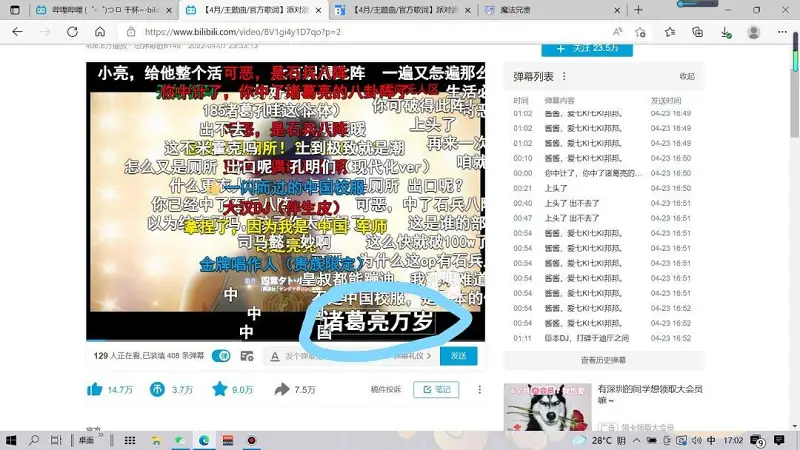 弹幕字号问题