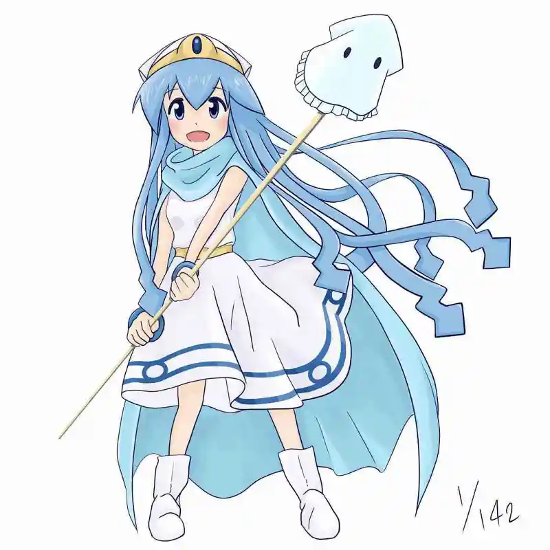 M站美图,动漫,美图,乌贼娘