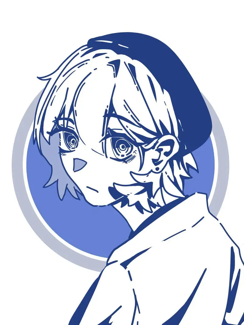 进行了一张头像的画