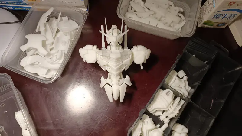 闲聊茶馆,模型手办,3D打印,水星的魔女