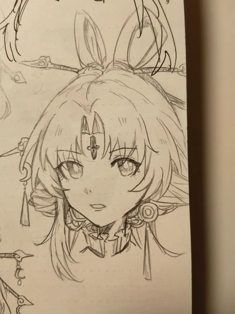 一棵怪柏,悠慕白,原神,崩坏星穹铁道,三体,石纪元,绘画,插画,二创,漫画
