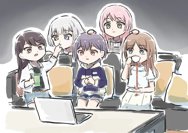 BANGDREAM,AveMujica,邦邦,MYGO,MyGO,漫画,绘画,搞笑,插画,推特,画师推荐