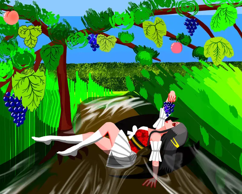 绘画创作,阴阳师,吸血姬