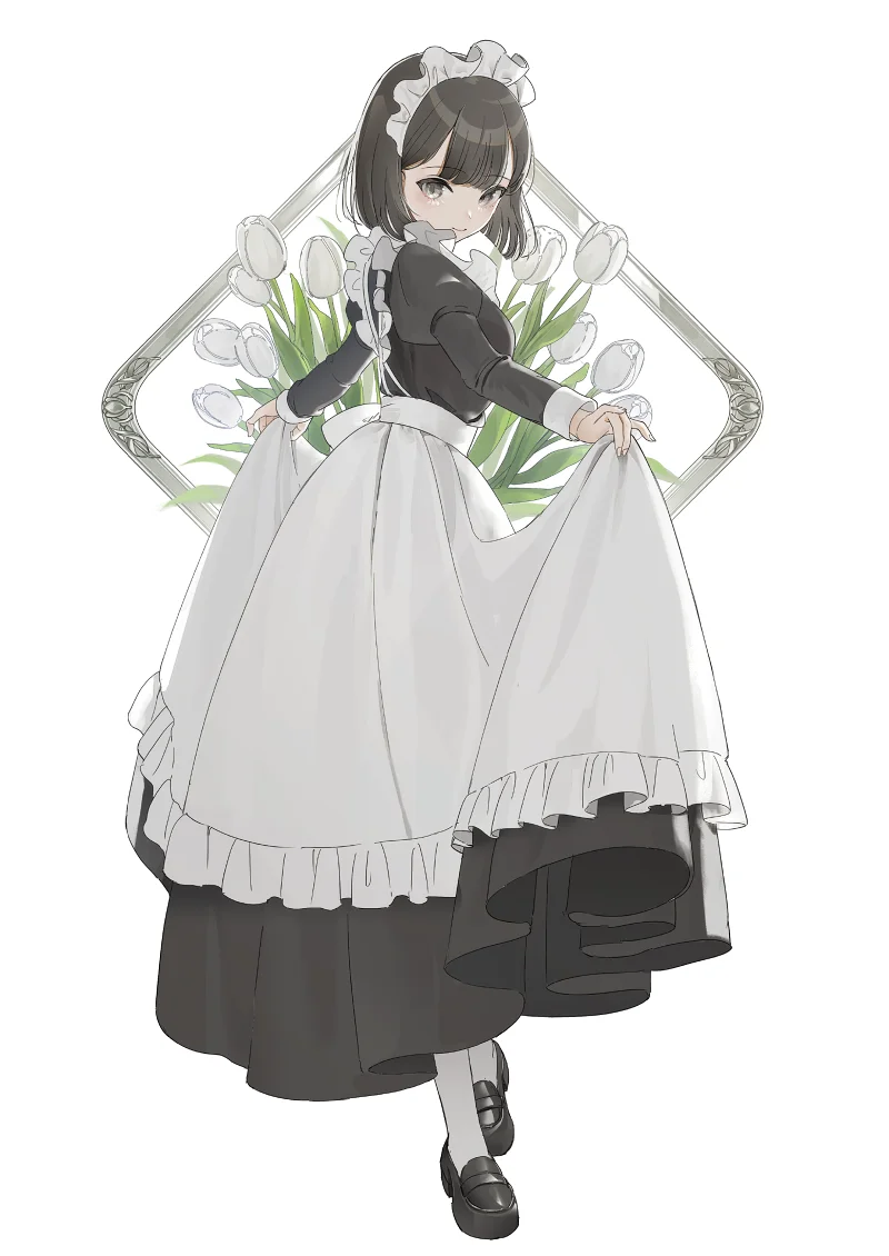 二次元,pixiv,美少女,女仆,绘画,壁纸