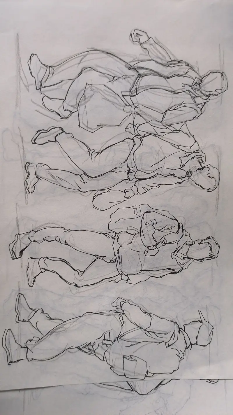 速写,绘画,手绘