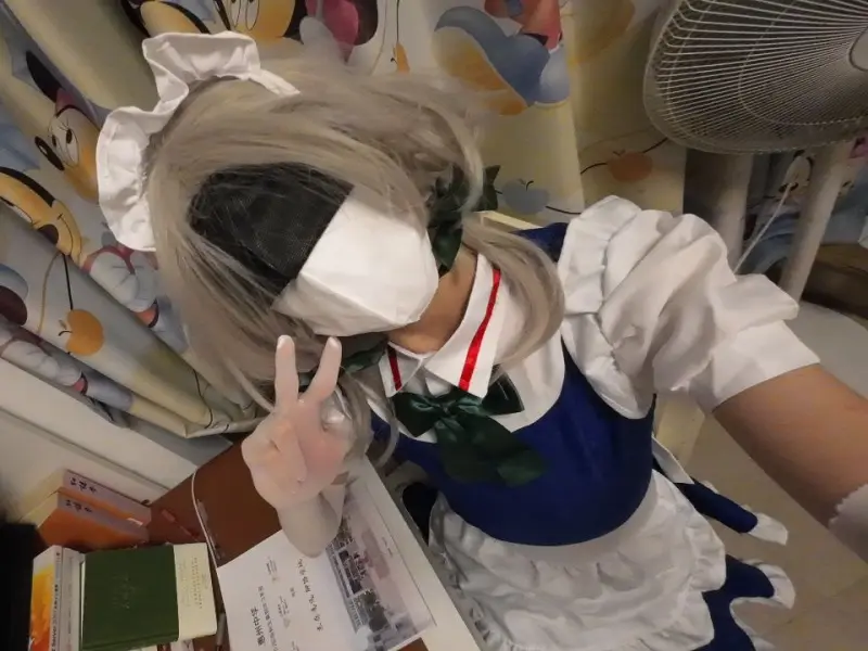 女装,东方,十六夜咲夜,cosplay,喵喵喵