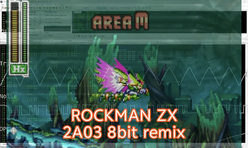 【8bit复刻】洛克人ZX 区域M 8bit-remix