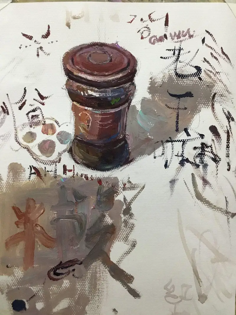 绘画创作,摸鱼