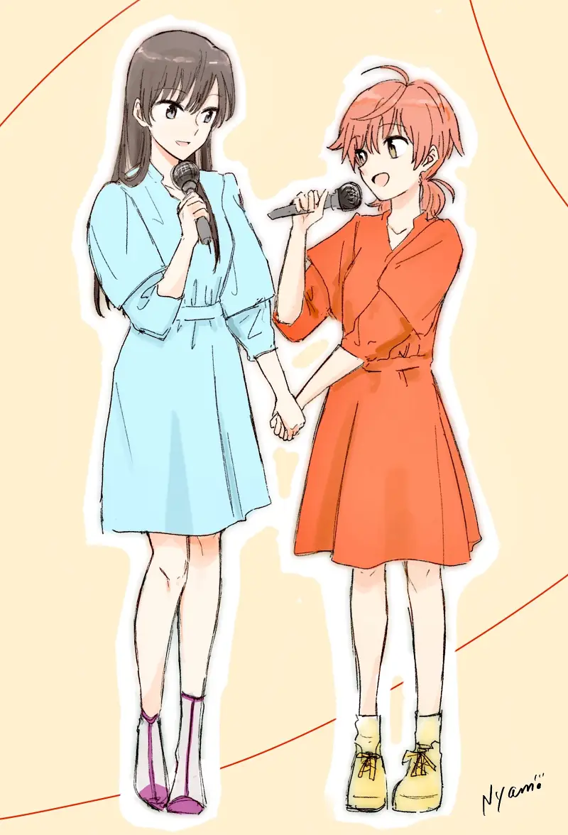 终将成为你,やがて君になる,小糸侑,七海灯子,百合,动漫壁纸,动漫美图,美图,壁纸,绘画,插画,PIXIV,画师推荐,二次元美图,二次元壁纸