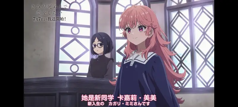 与你相恋到生命尽头,与你相恋到世界尽头,动画,动漫,番剧,百合,二次元,ACG