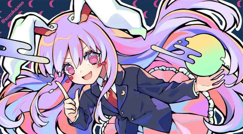 M站美图,东方PROJECT,画作,京田