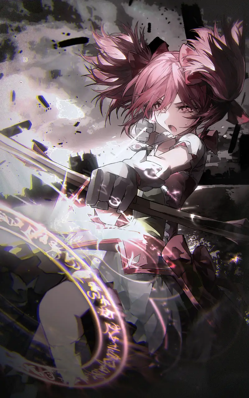 魔法少女小圆,魔法少女,鹿目圆,动漫壁纸,动漫美图,美图,壁纸,绘画,鹿目圆香,PIXIV