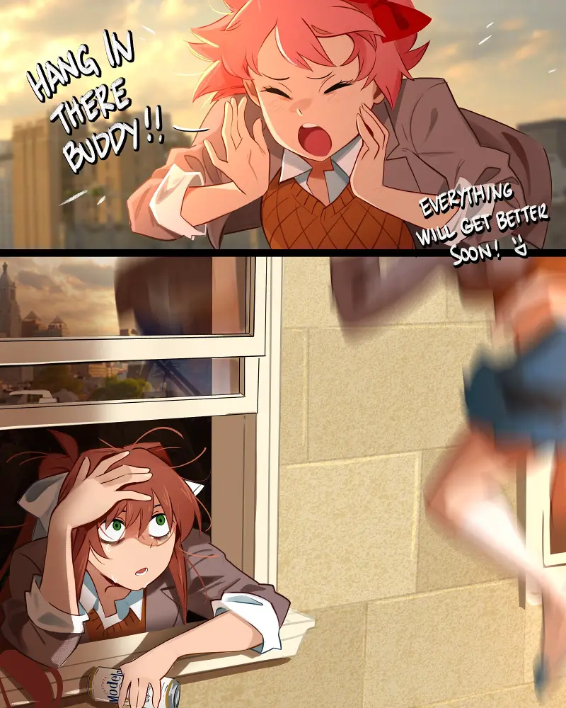 心跳文学部,心跳文学社,DDLC,莫妮卡,夏树,纱世里,优里,推特,二次元美图,二次元壁纸