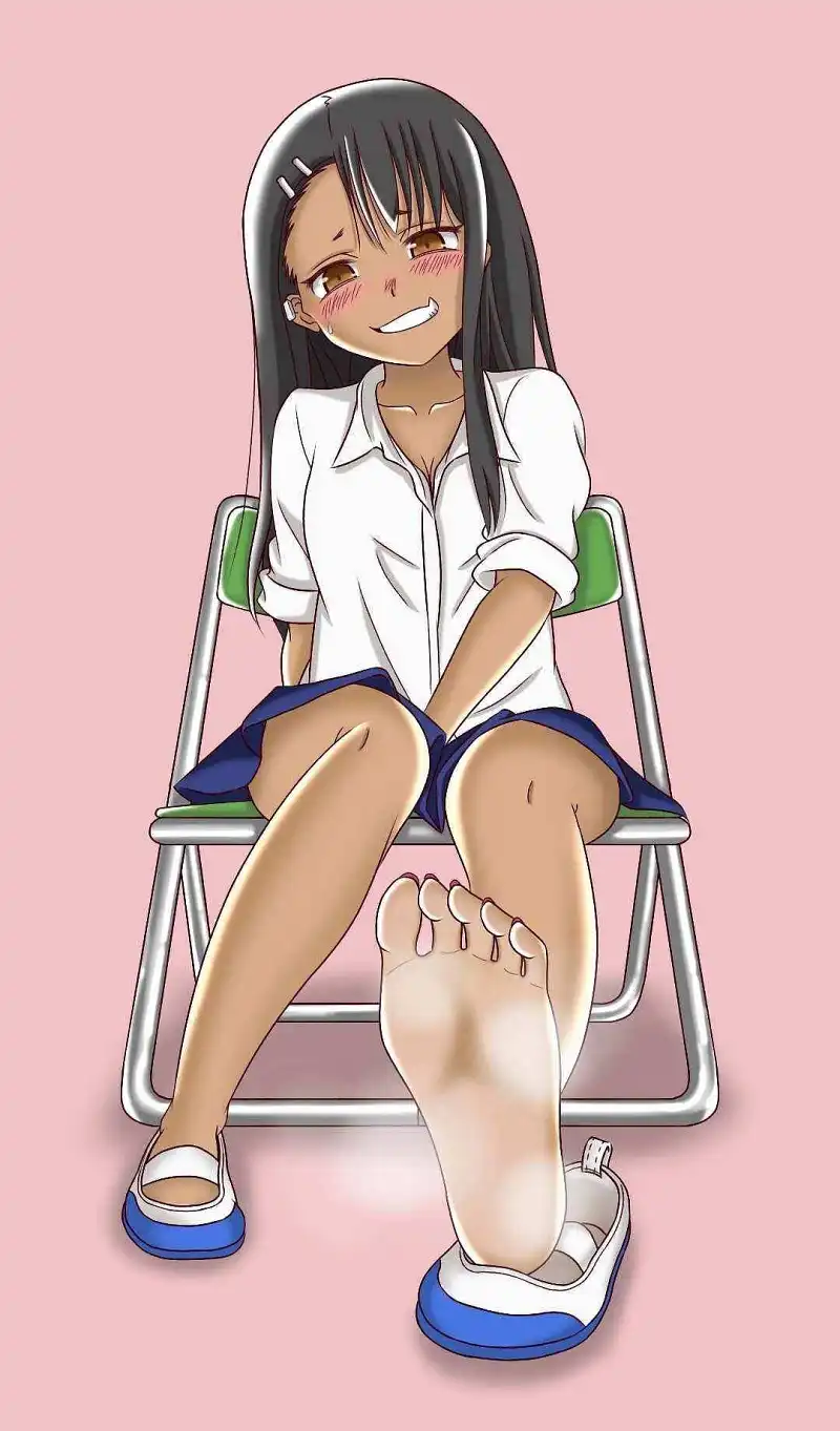 动漫,足控