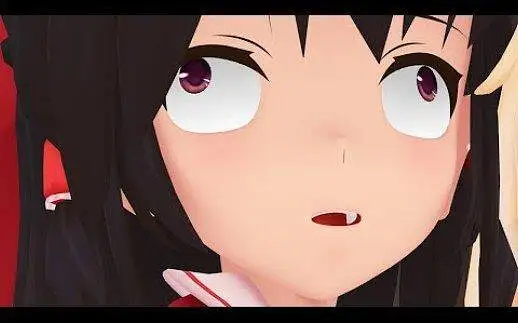 [东方mmd] 看起来很缺钱的灵梦