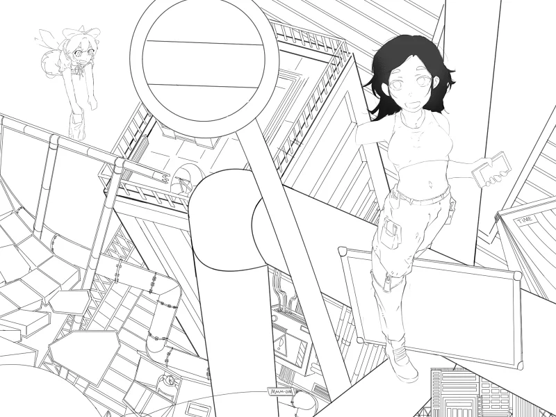 MMM_OM,随手画,原创,琪露洛