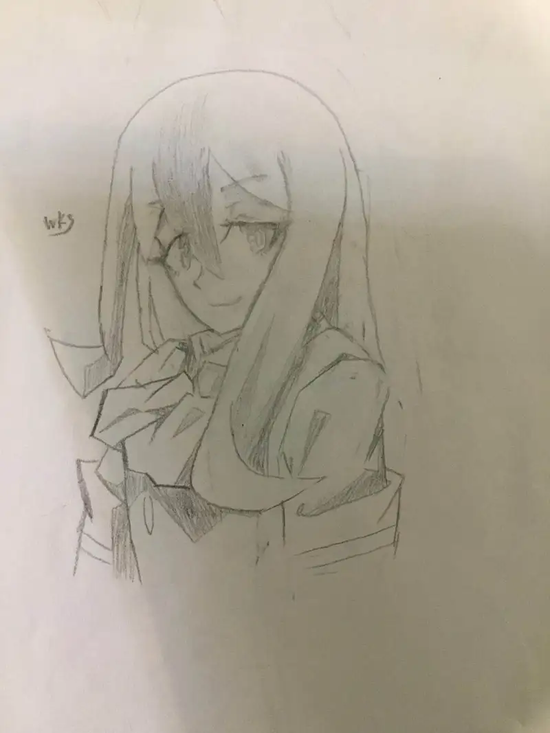 临摹的日渡荠