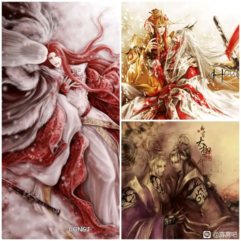 同人,布袋戏,绘画创作