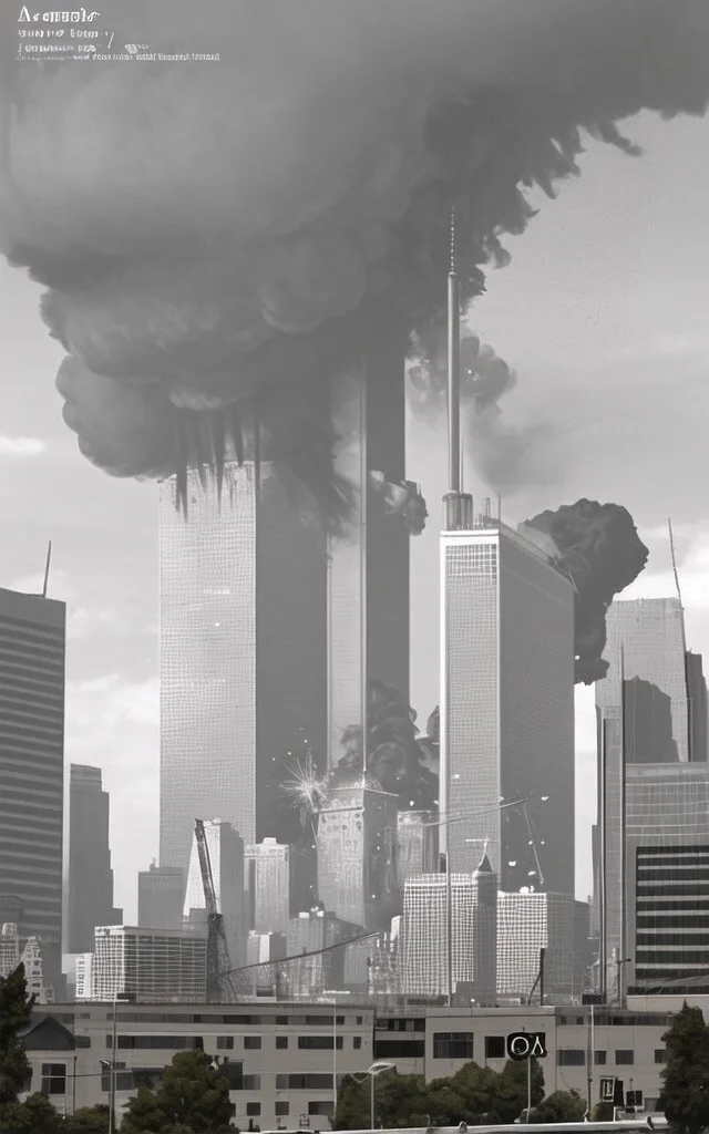 911,911事件21周年,ai,AI绘画