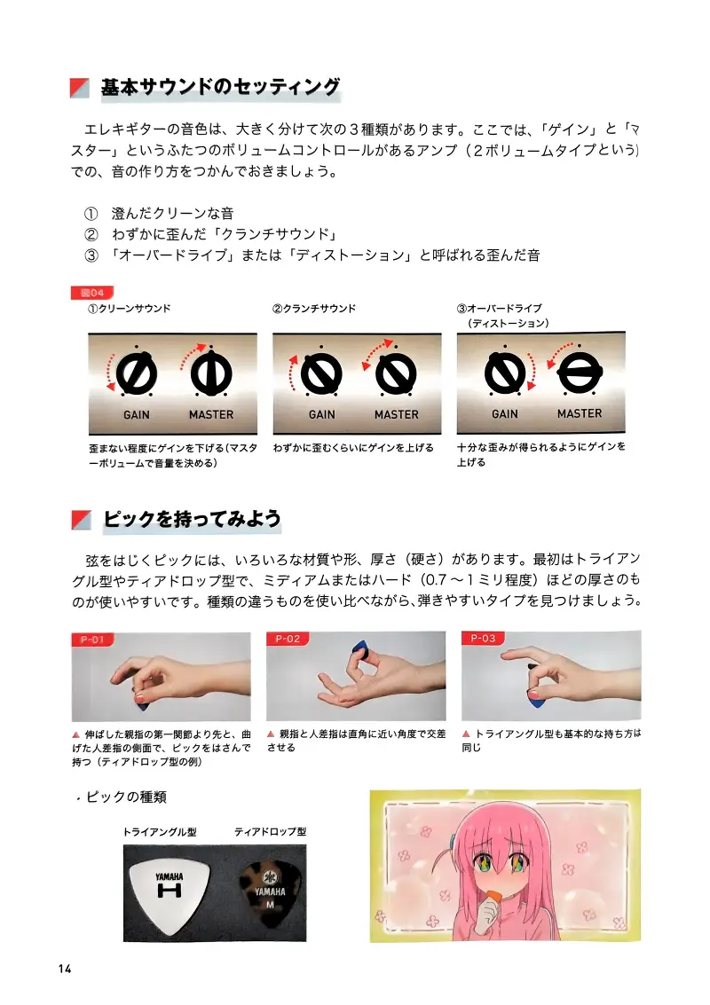 孤独摇滚,电吉他