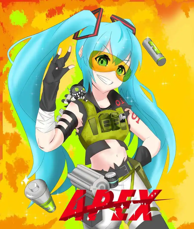 绘画创作,动漫,初音未来,插画