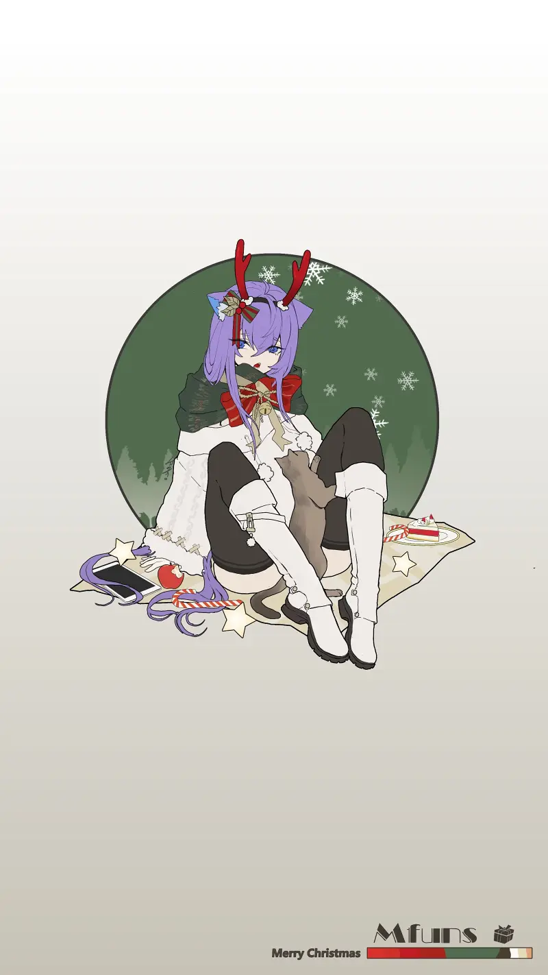 圣诞猫猫